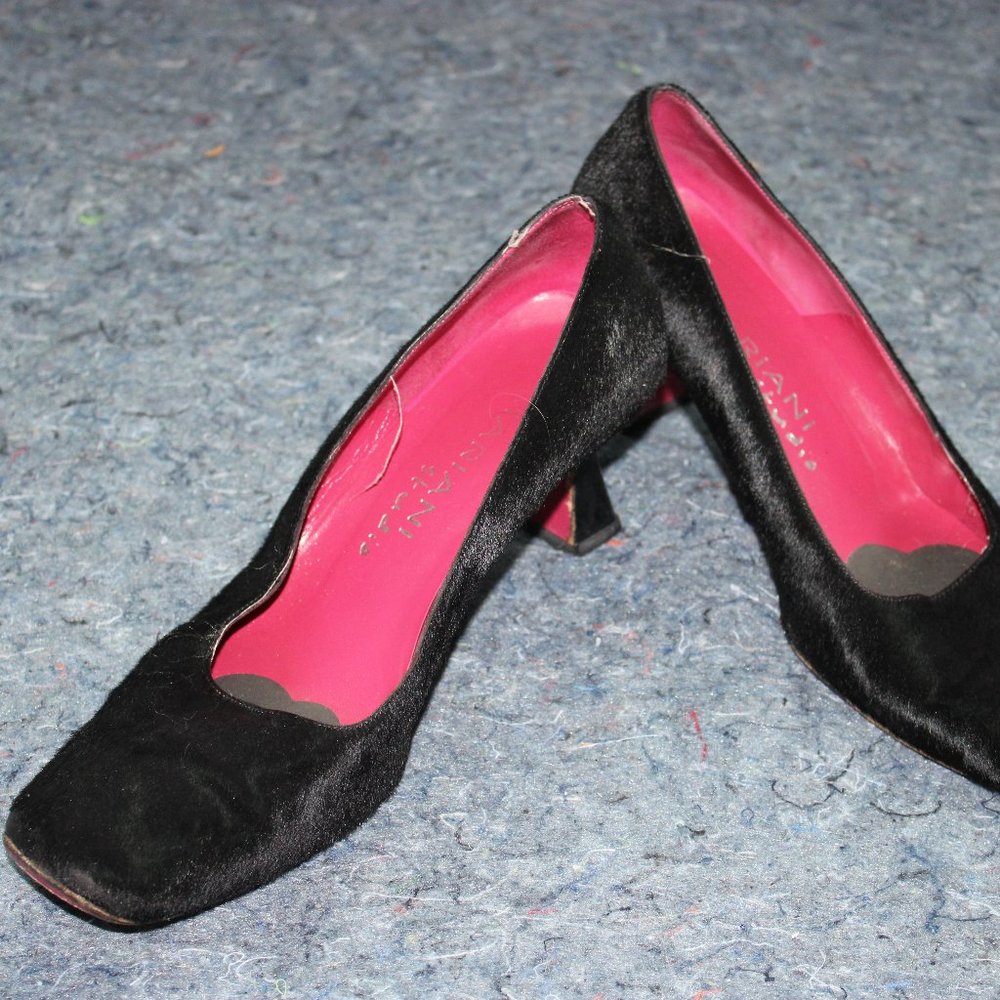 Mariani Studio Cowhide Inspired Heels - Sz 39